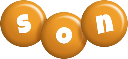 Son candy-orange logo