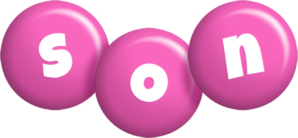 Son candy-pink logo