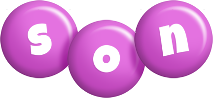 Son candy-purple logo