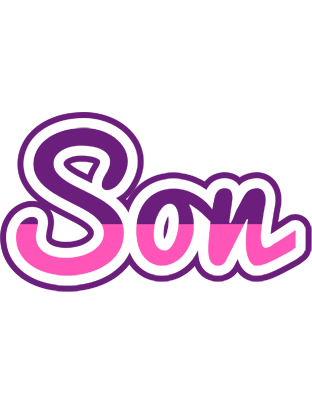 Son cheerful logo