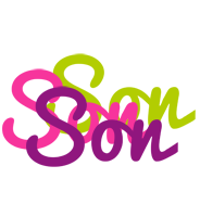 Son flowers logo