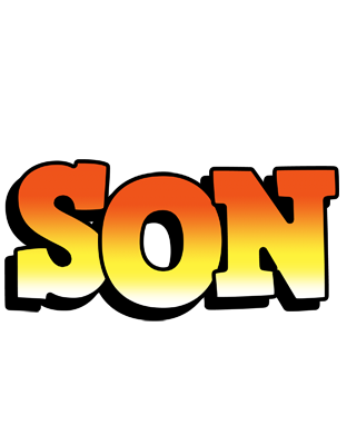 Son sunset logo