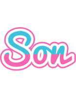 Son woman logo