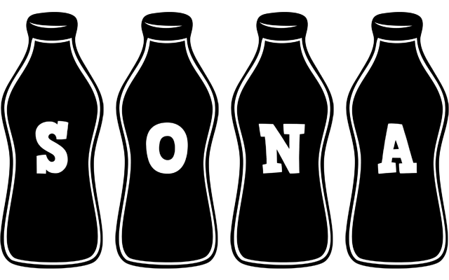 Sona bottle logo