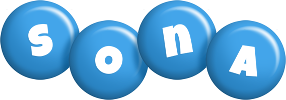 Sona candy-blue logo