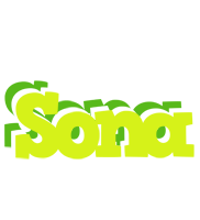 Sona citrus logo