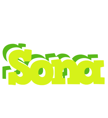 Sona citrus logo