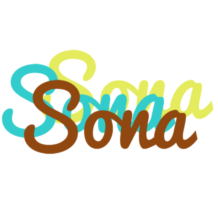 Sona cupcake logo
