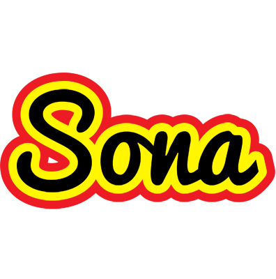 Sona flaming logo