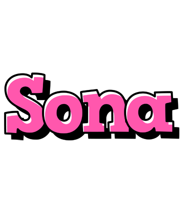 Sona girlish logo
