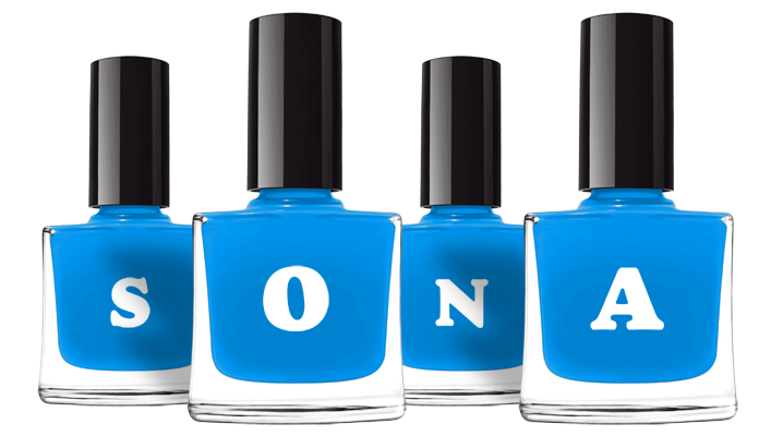 Sona glossy logo