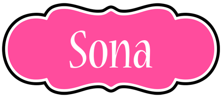 Sona invitation logo