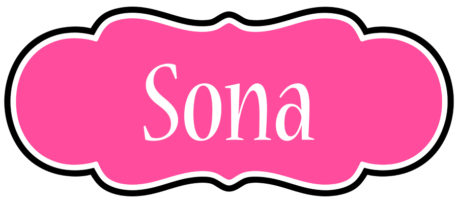 Sona invitation logo