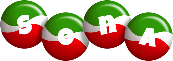 Sona italy logo