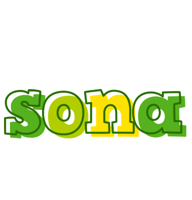 Sona juice logo