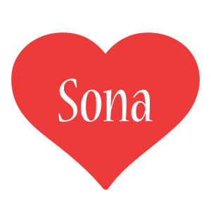 Sona love logo