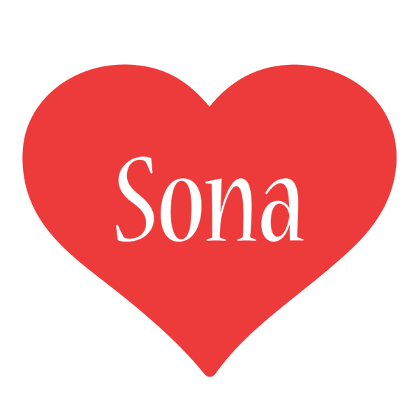 Sona love logo