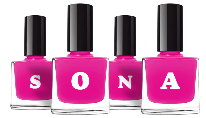 Sona nails logo