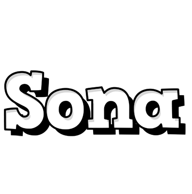 Sona snowing logo