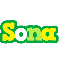 Sona soccer logo