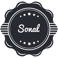 Sonal badge logo