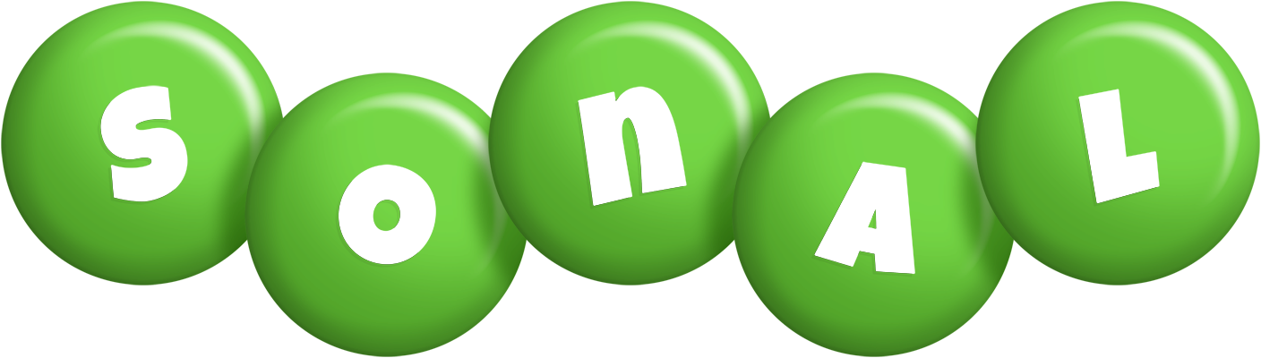 Sonal candy-green logo