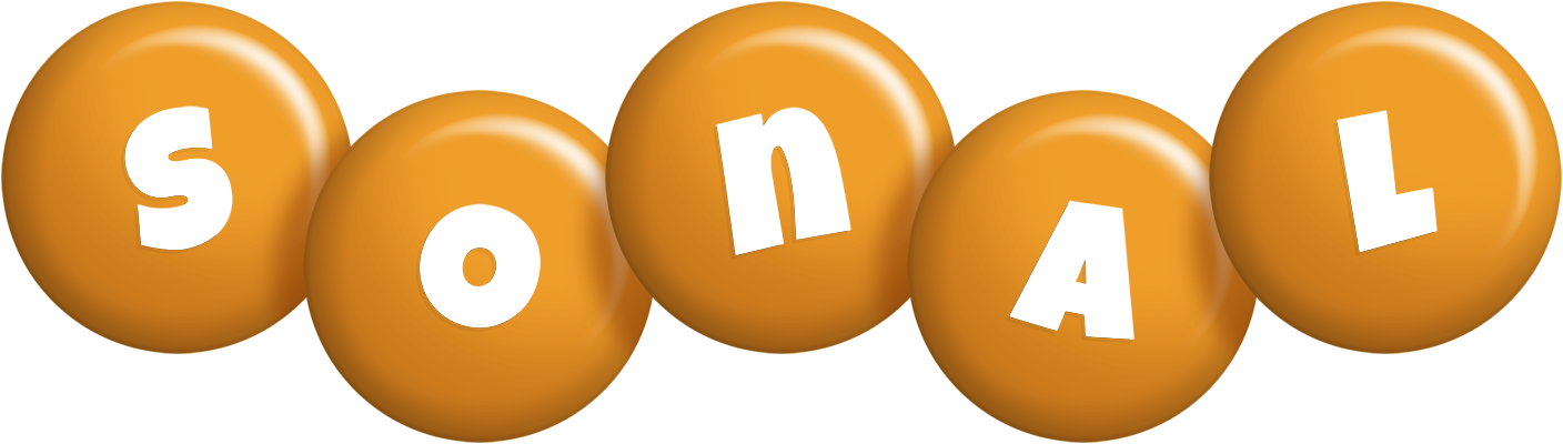 Sonal candy-orange logo