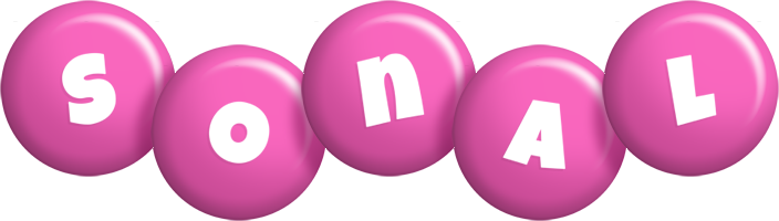 Sonal candy-pink logo