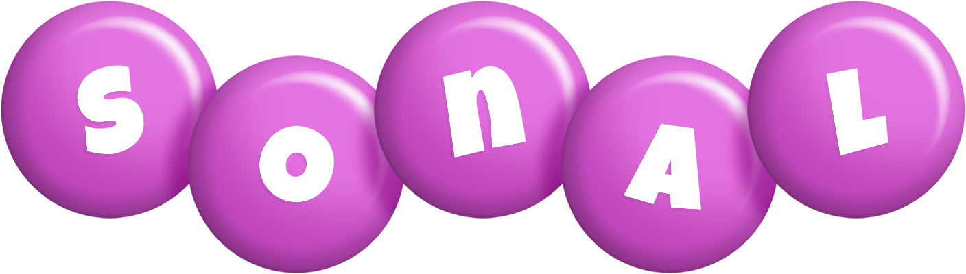 Sonal candy-purple logo