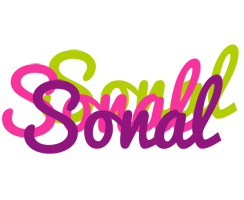 Sonal flowers logo