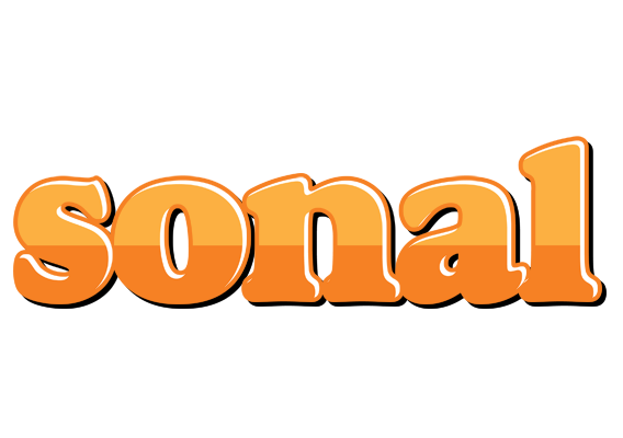 Sonal orange logo