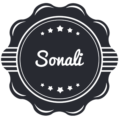 Sonali badge logo