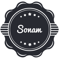 Sonam badge logo