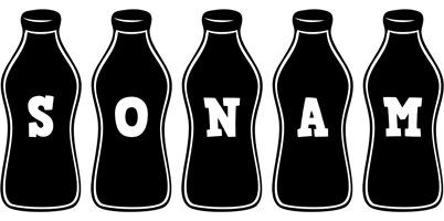 Sonam bottle logo