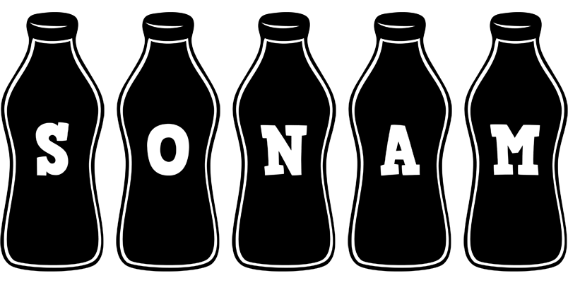 Sonam bottle logo