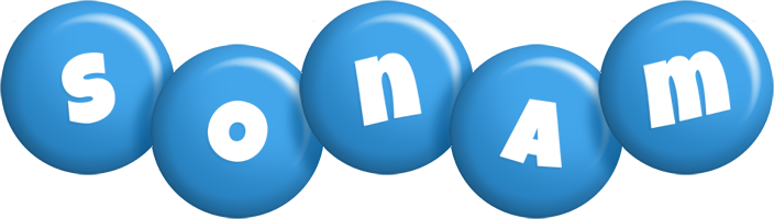 Sonam candy-blue logo