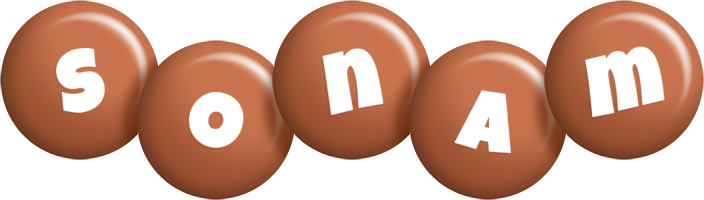 Sonam candy-brown logo