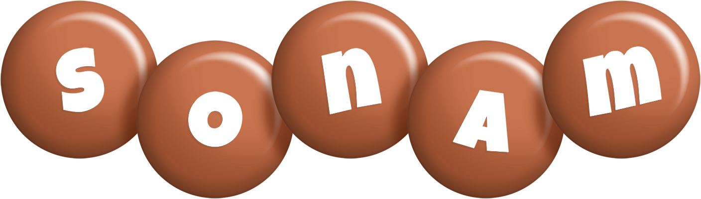 Sonam candy-brown logo