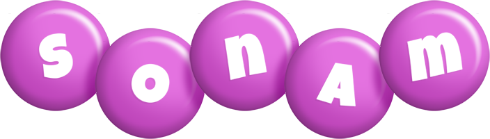 Sonam candy-purple logo