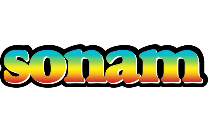 Sonam color logo