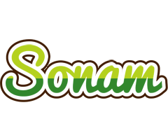 Sonam golfing logo