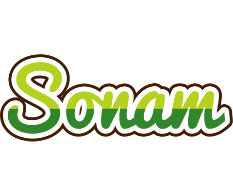 Sonam golfing logo