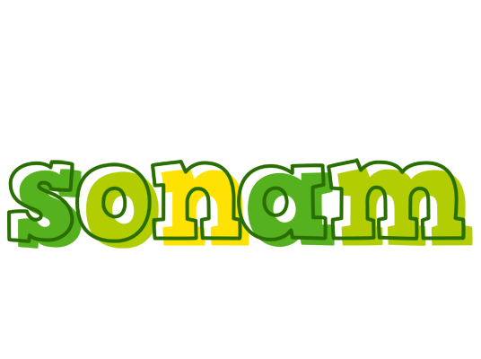 Sonam juice logo