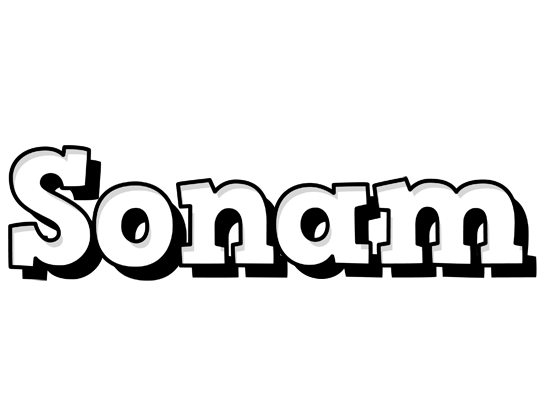 Sonam snowing logo