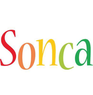 Sonca birthday logo