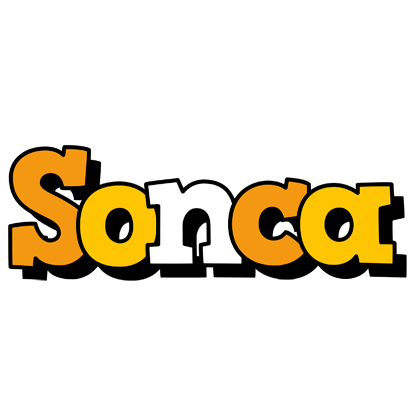 Sonca cartoon logo