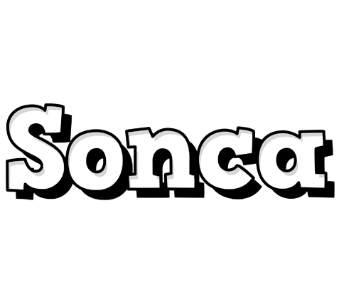 Sonca snowing logo