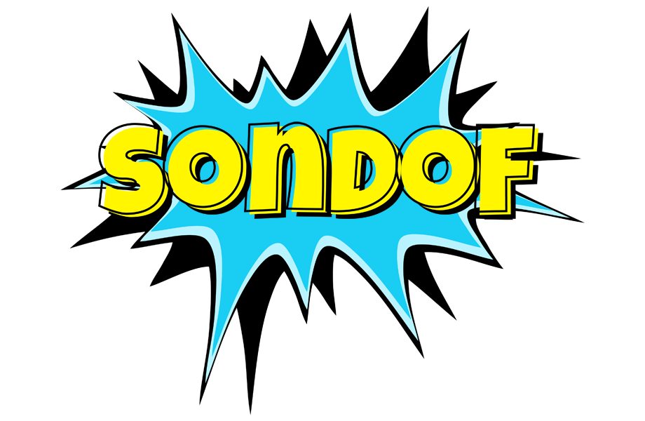 Sondof amazing logo