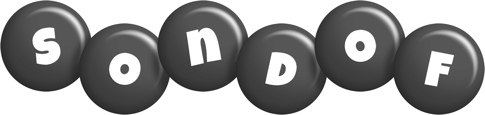 Sondof candy-black logo