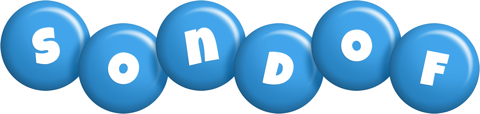 Sondof candy-blue logo